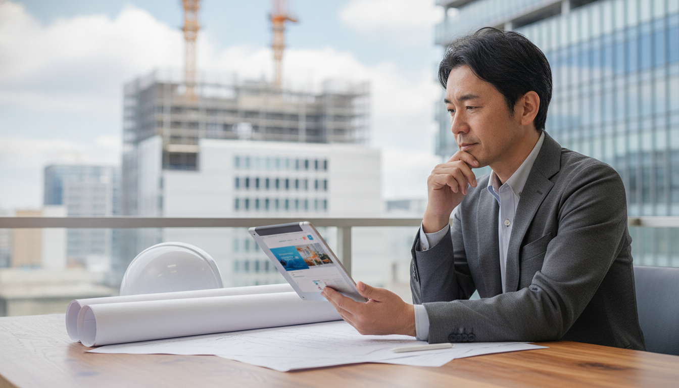 なぜ建設業者にはホームページが少ないのか？社長が知らない3つの機会損失